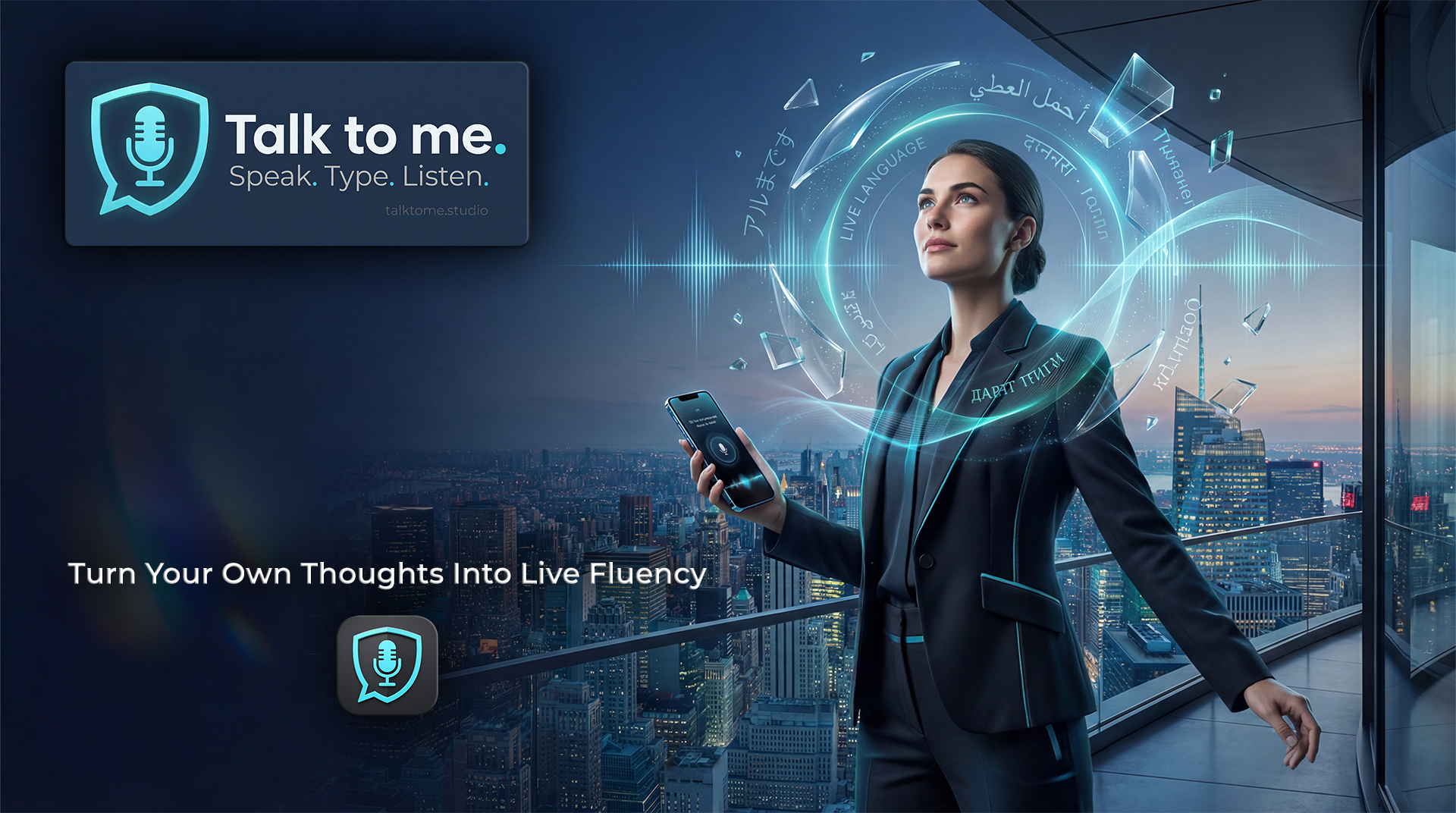 Live Language Immersion — Turn Your Own Thoughts Into Live Fluency