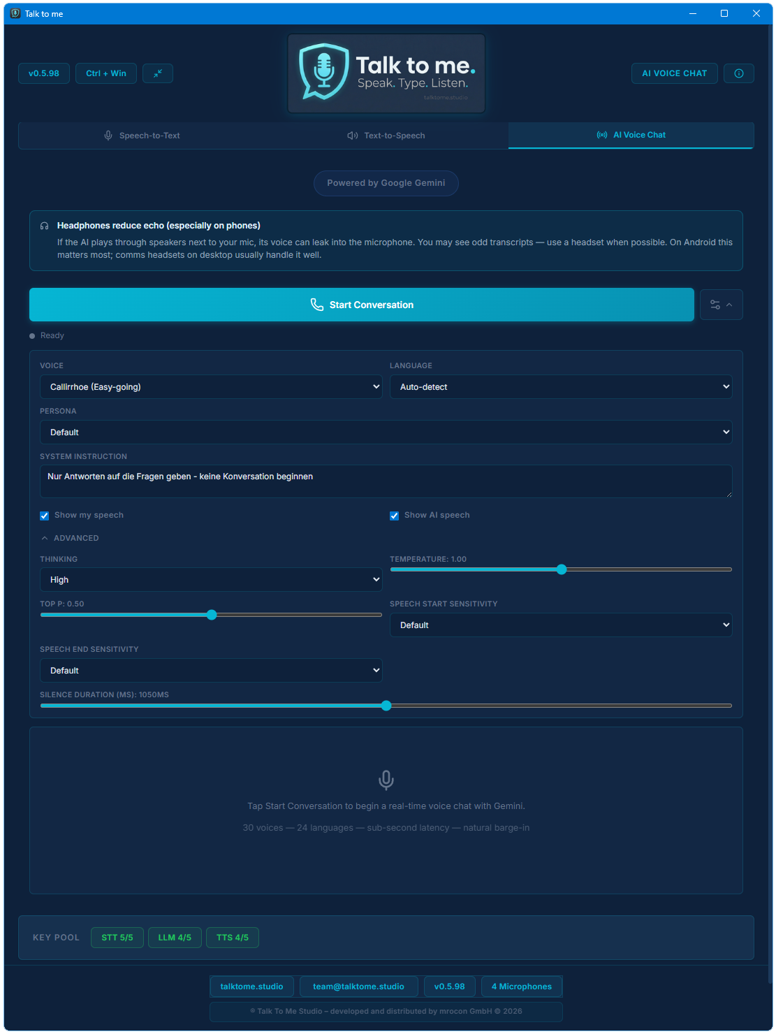 AI Voice Chat