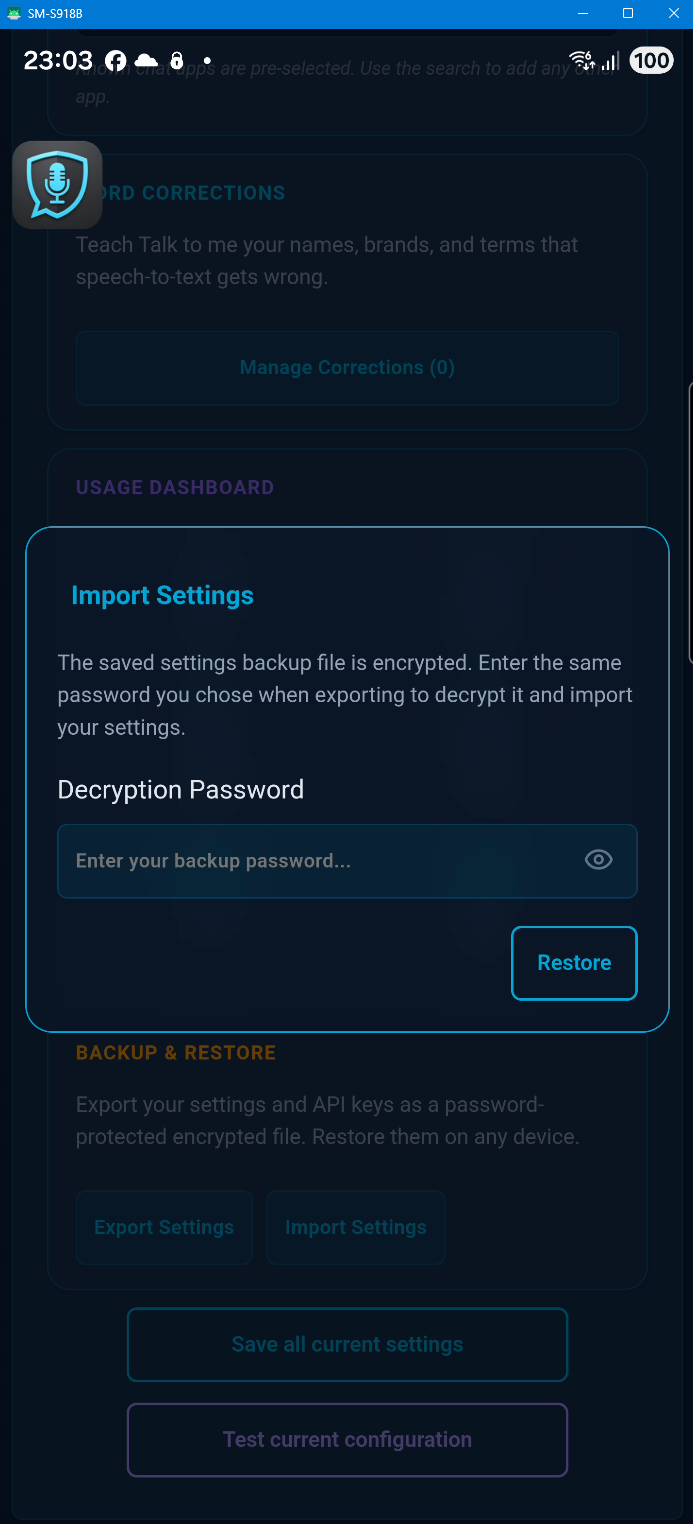 Step 28 — Voice Chat Setup