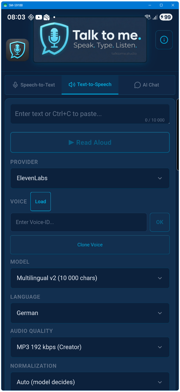 Text-to-Speech