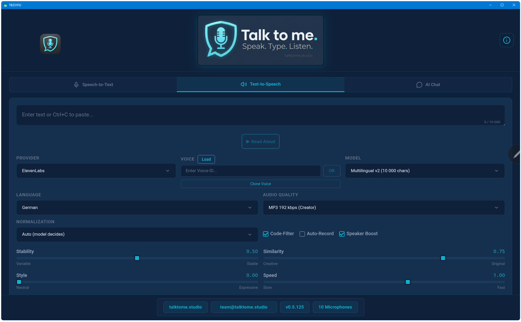 Text-to-Speech